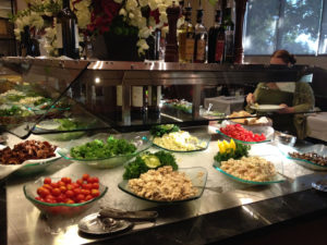 Salad Bar with a Wide Variety of Choices - SteakHousePrices.com